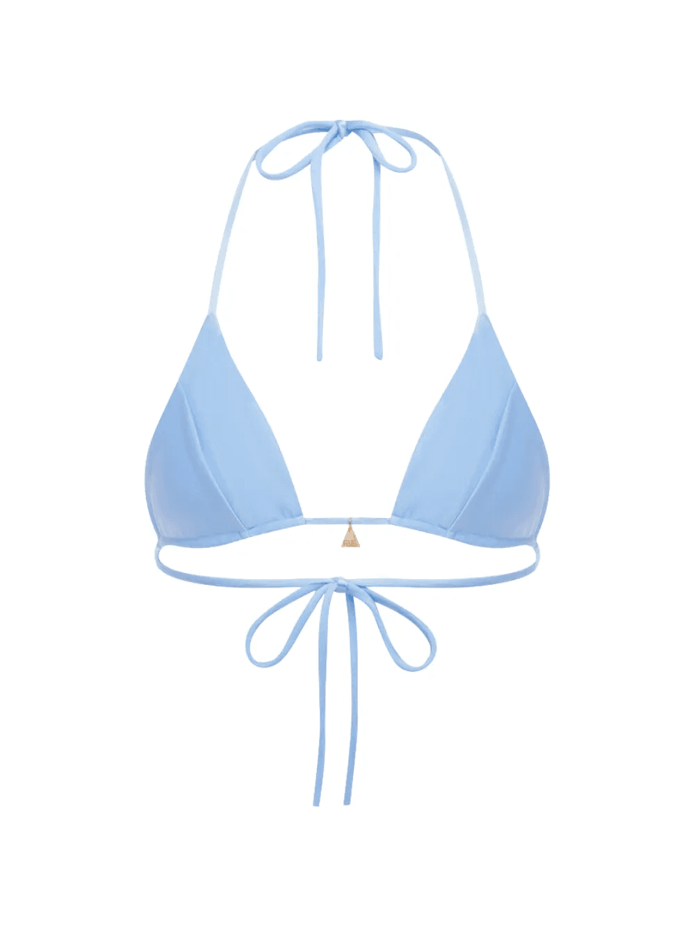 Honey tie-fastening bikini top - Image 1