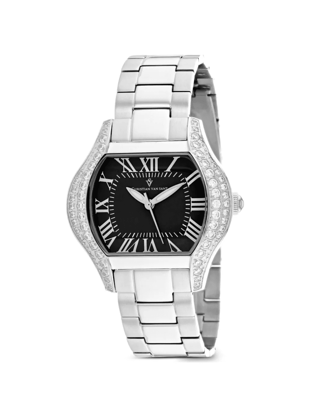 Bianca crystal-embellished 34mm watch - Image 1