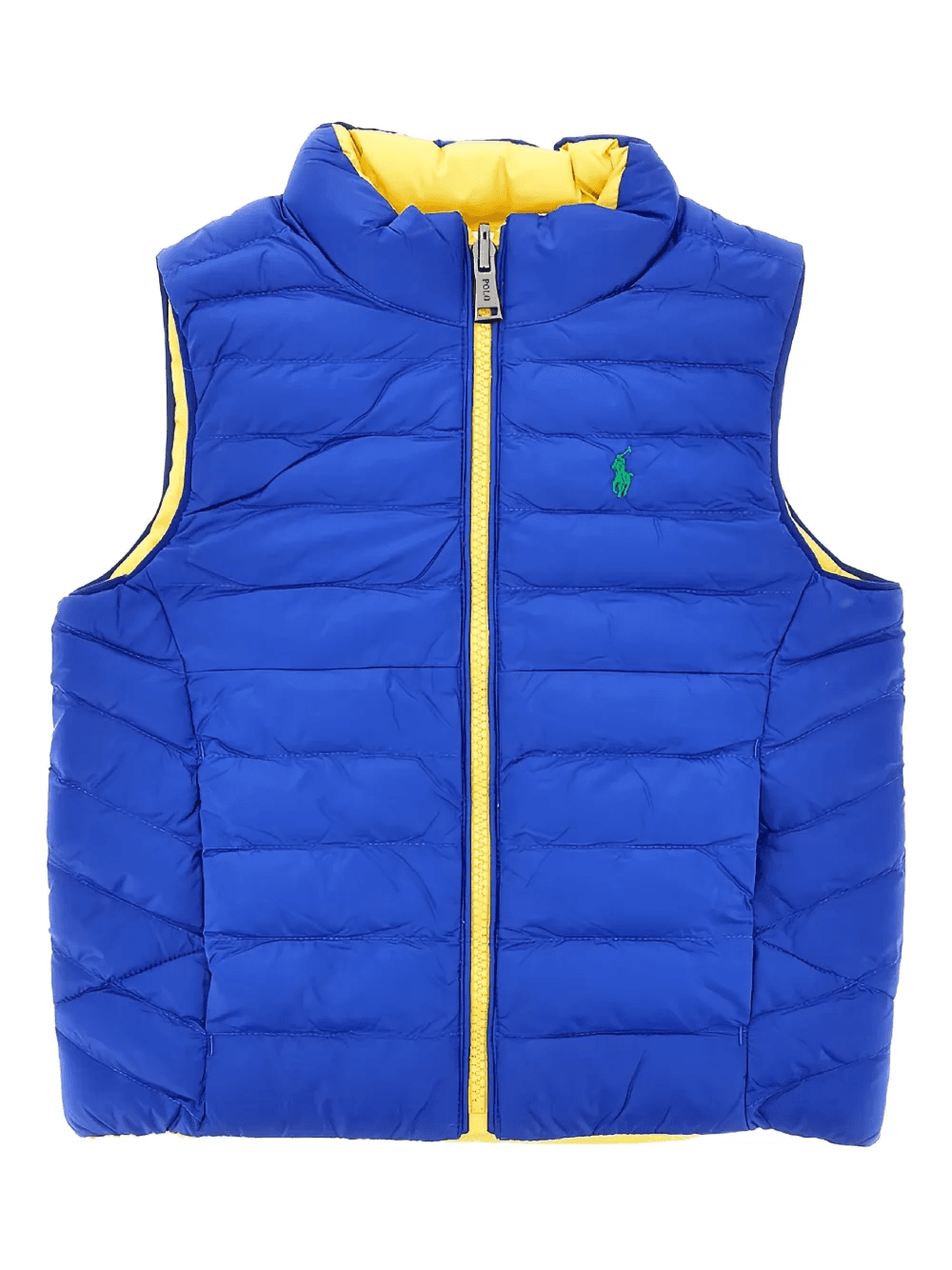 zipped reversible gilet - Image 1