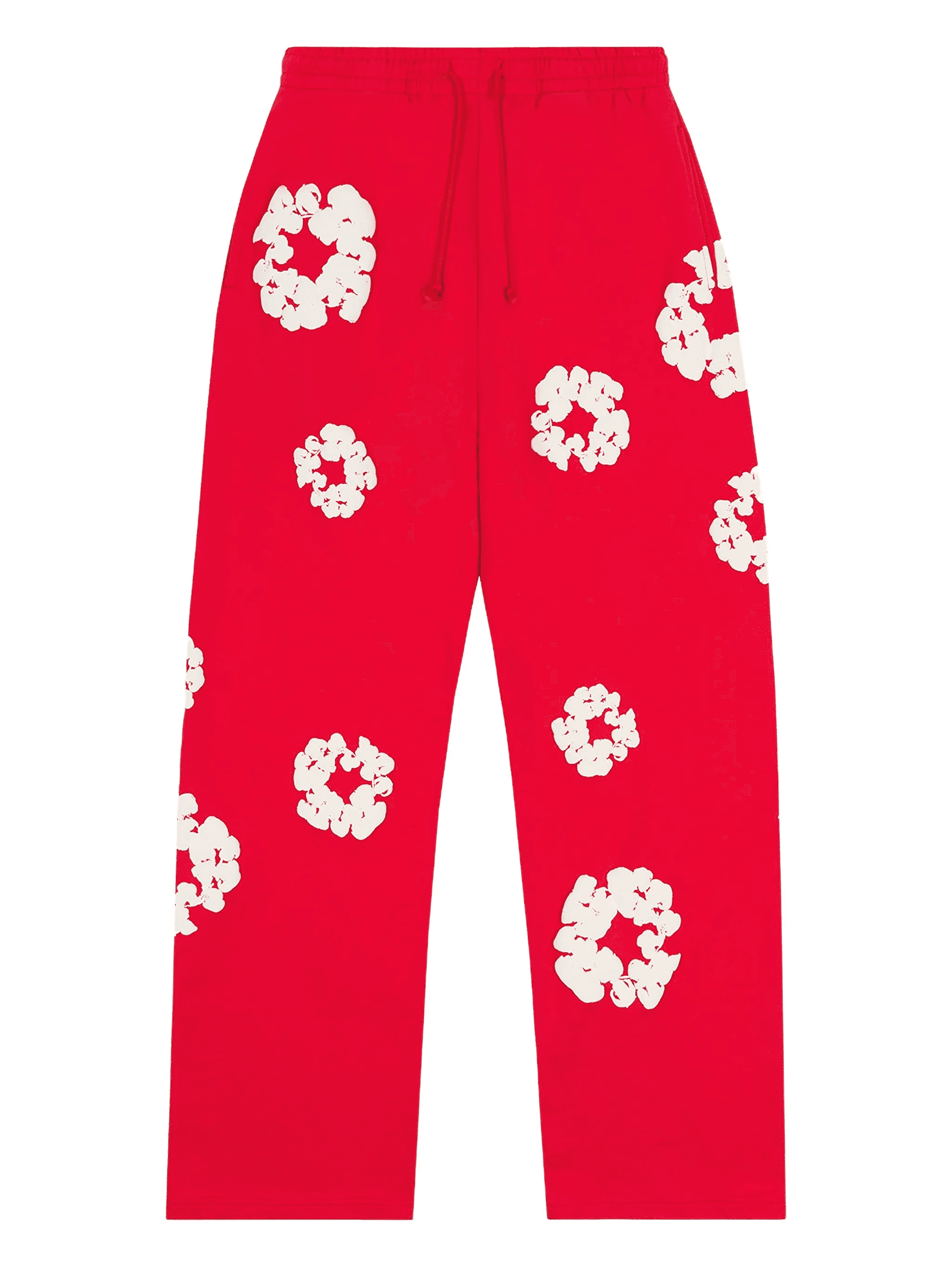 wreath-print track pants - Image 1