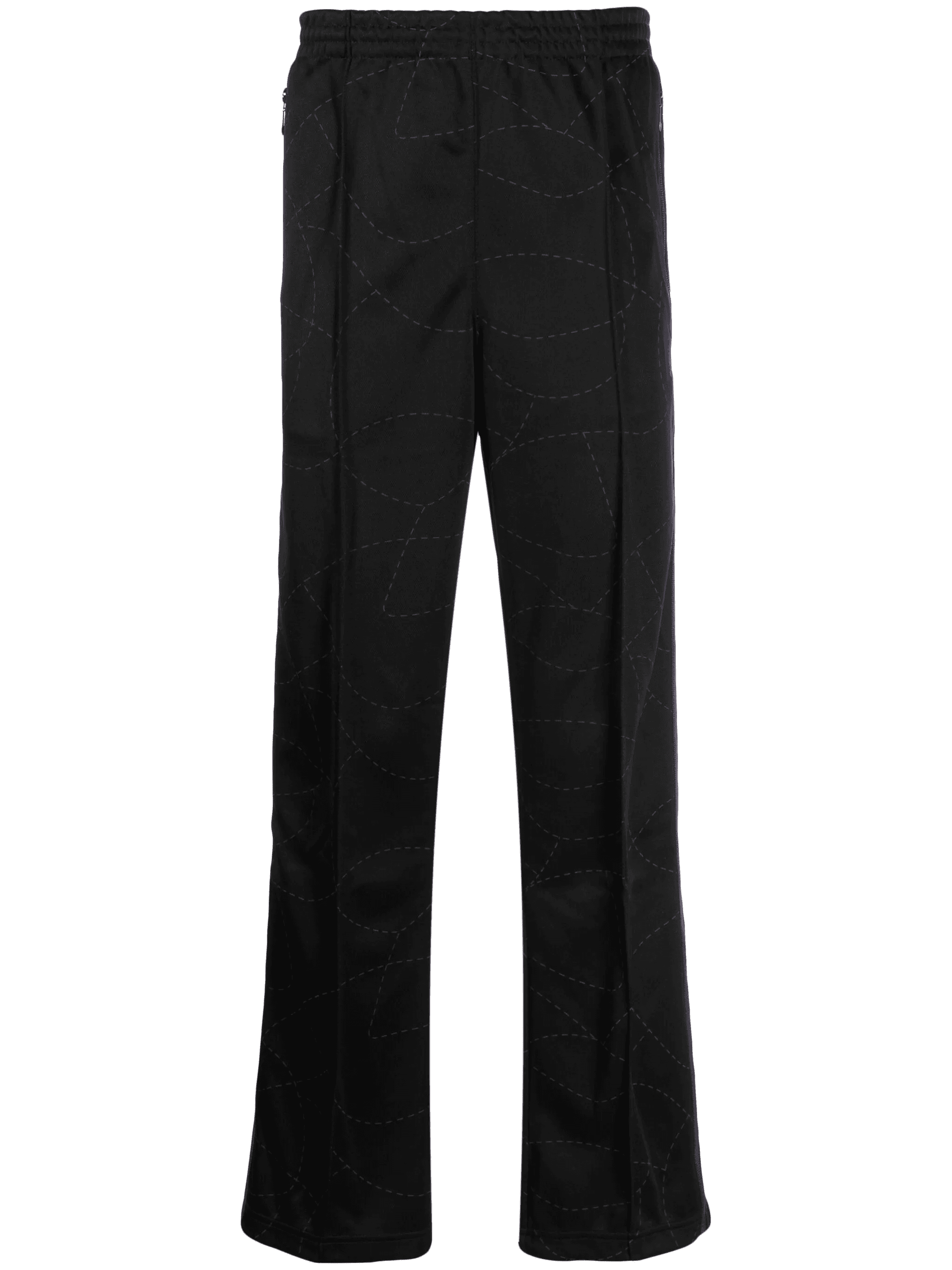 logo-embroidered straight-leg trousers - Image 1