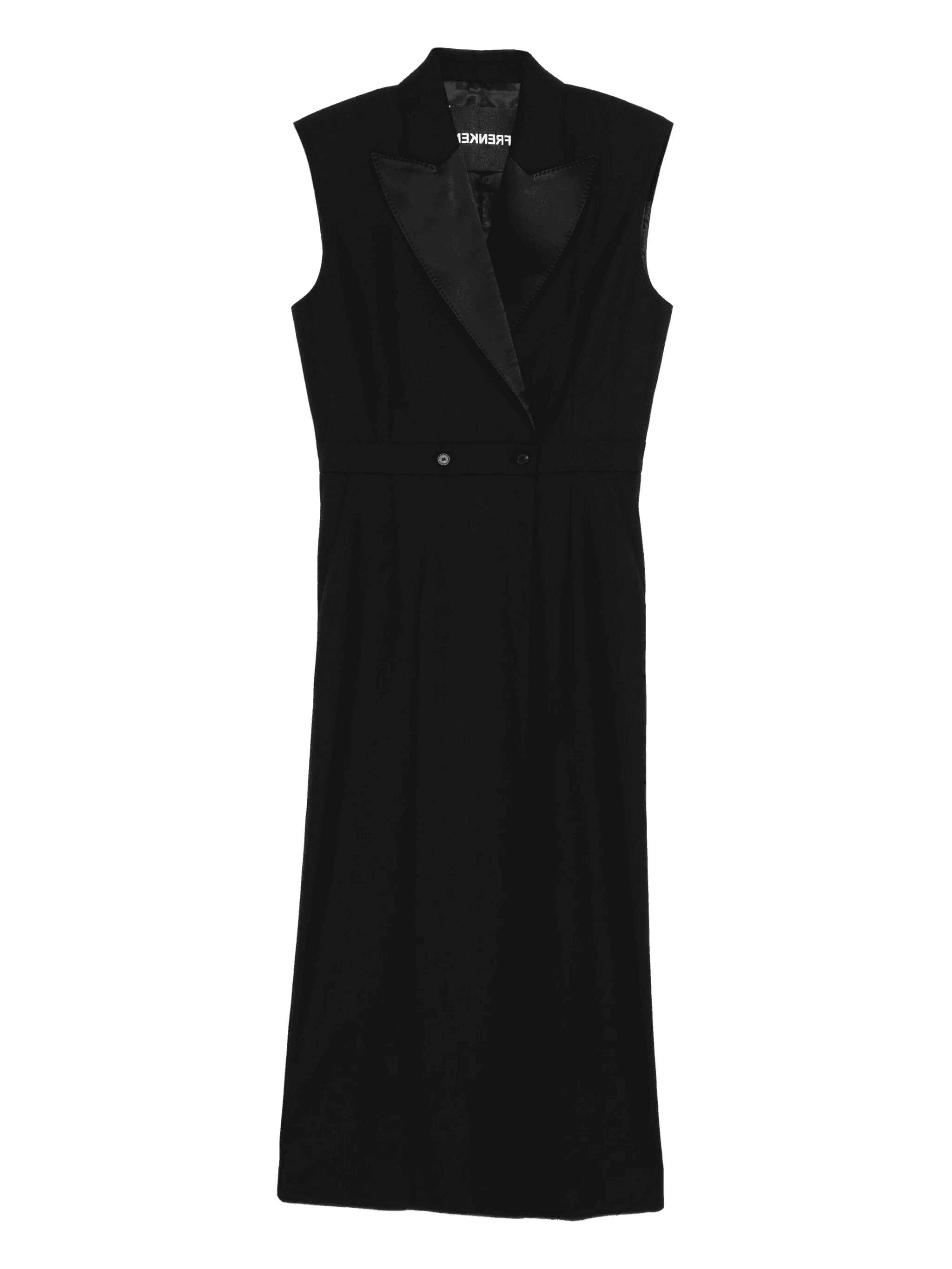 tux button lapel dress - Image 1
