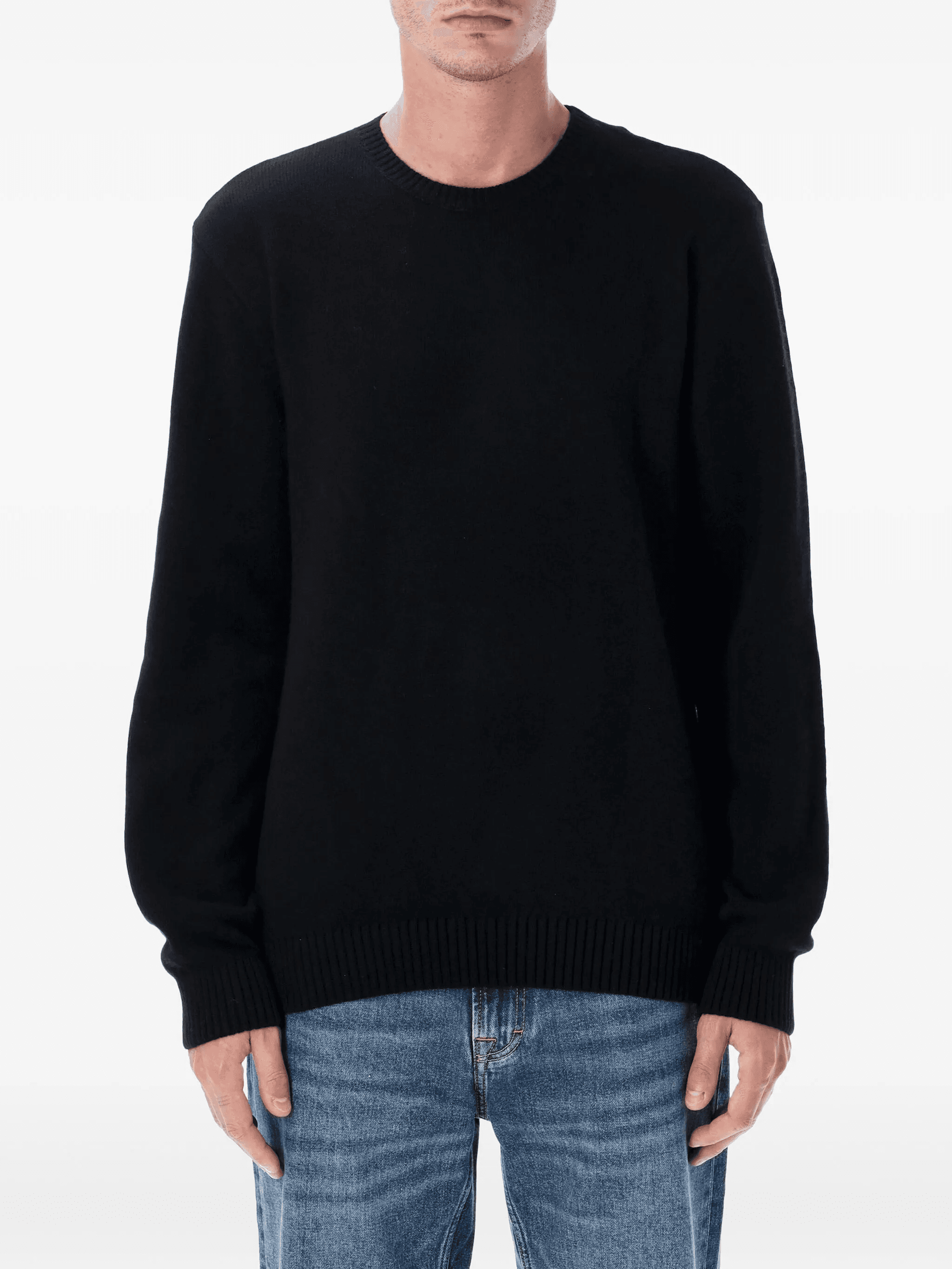 long-sleeve crew-neck sweater - Image 1