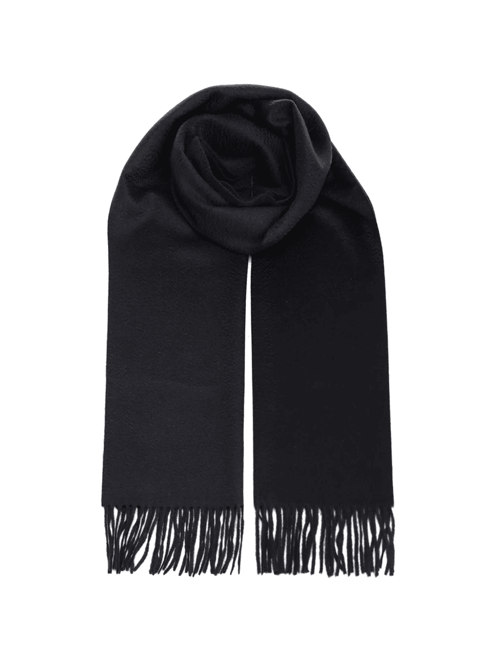 fringed cashmere scarf - Image 1