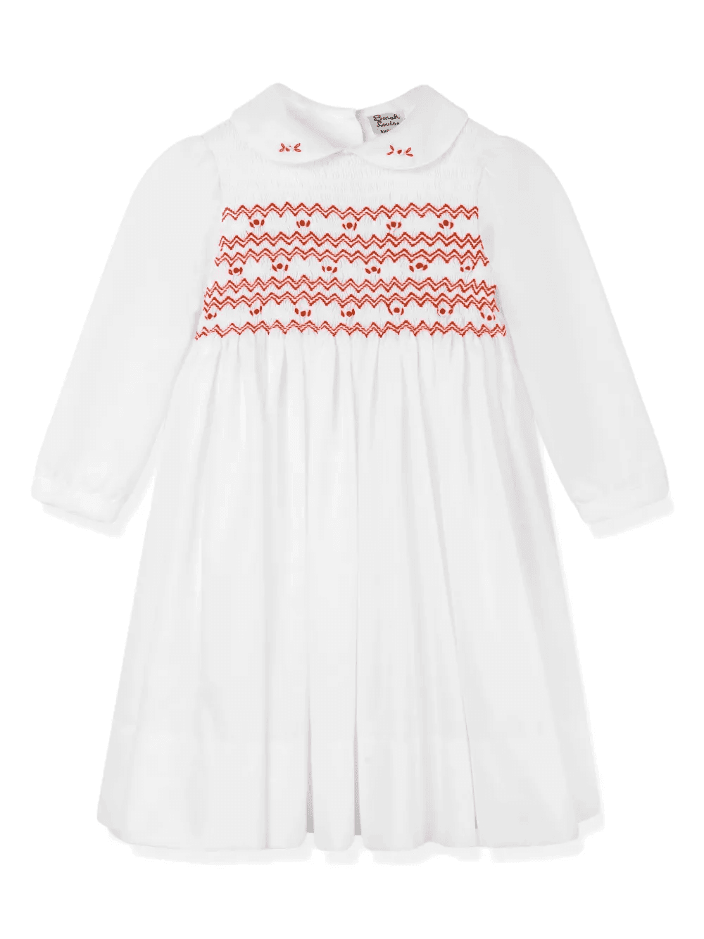 smocked-panel dress - Image 1