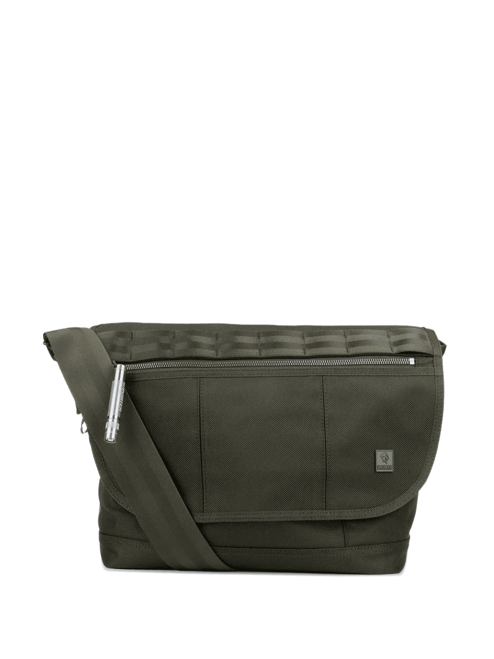 logo-patch messenger bag - Image 1