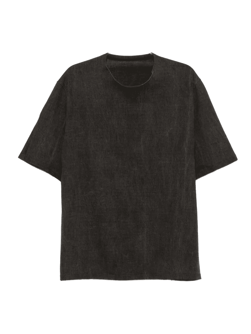 panelled cotton T-shirt - Image 1