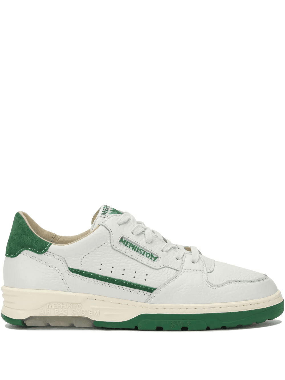 perforated panelled sneakers - Image 1