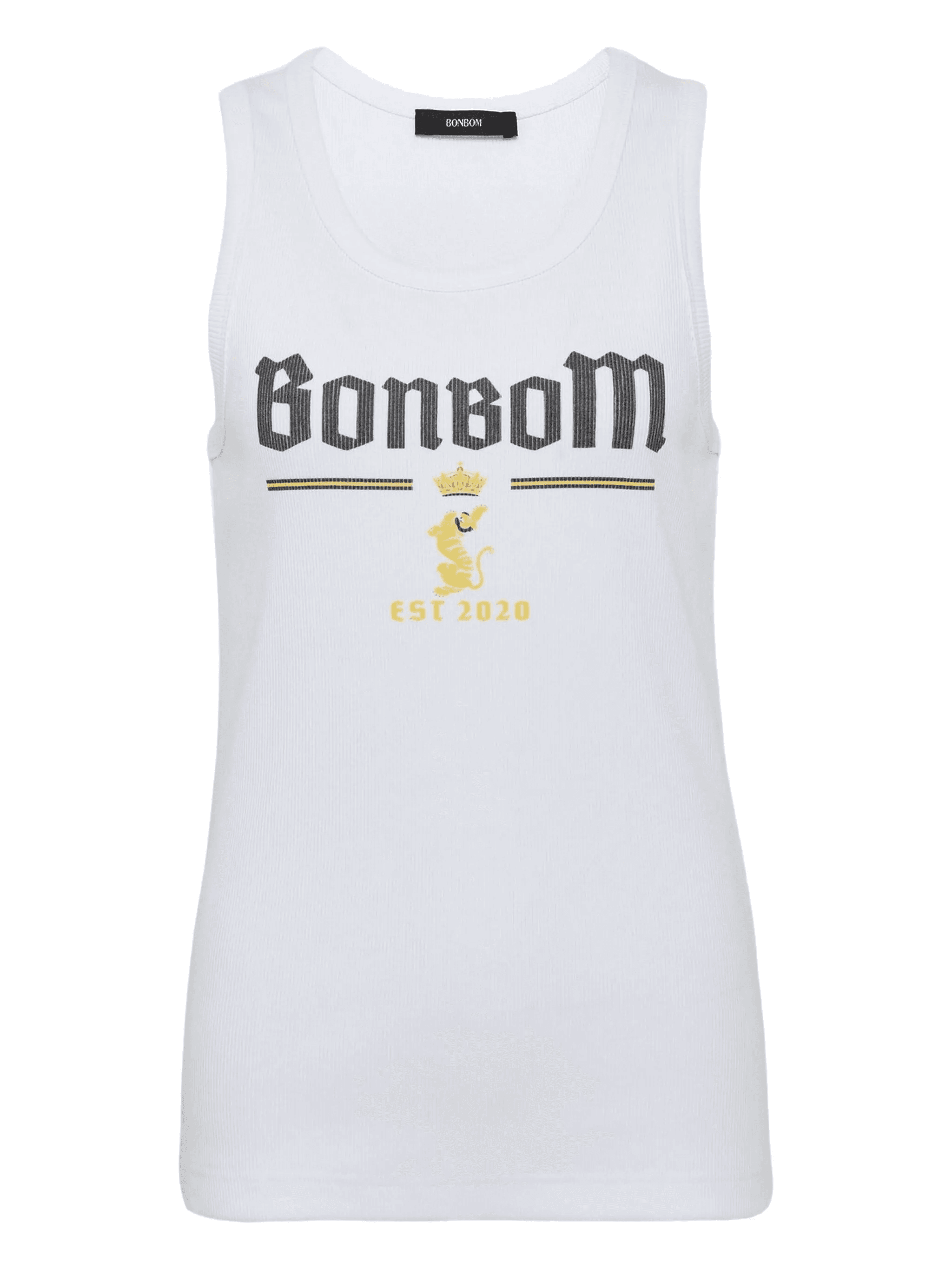 logo-print tank top - Image 1