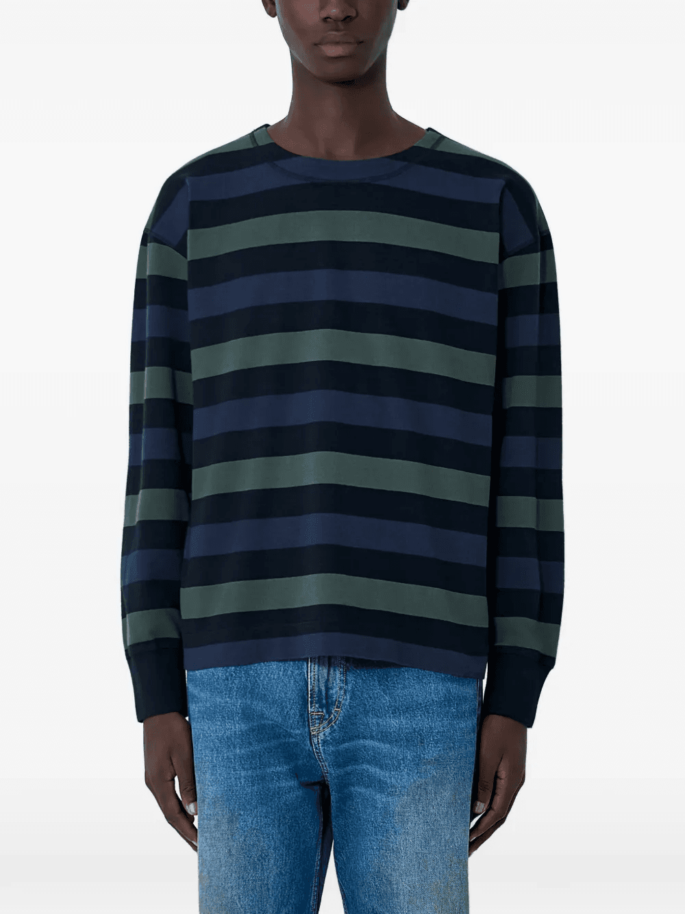 striped T-shirt - Image 1
