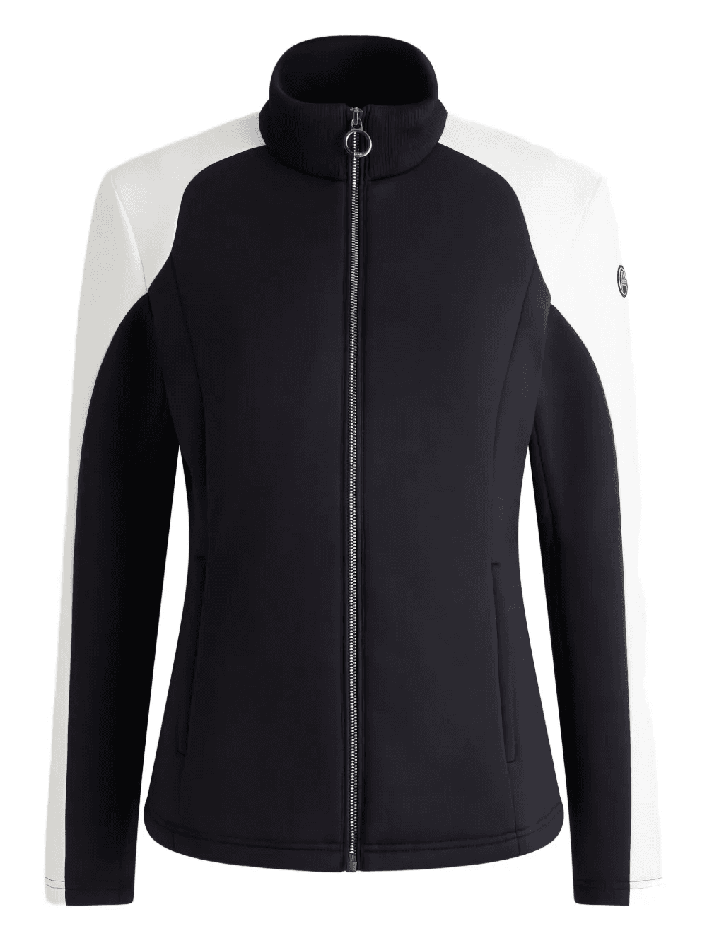 colour-block ribbed-collar ski jacket - Image 1