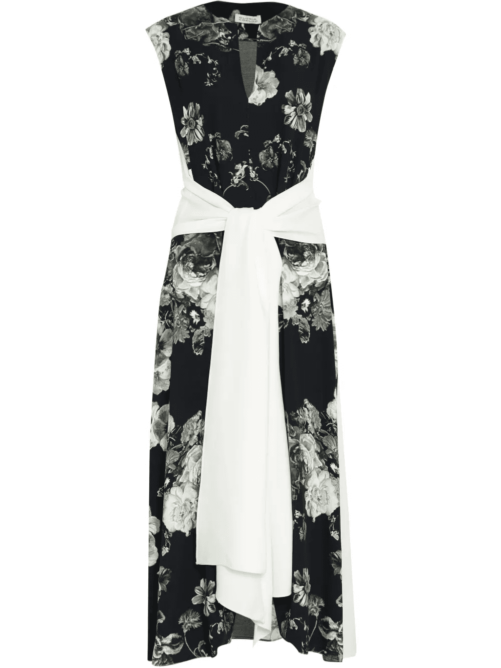 v-neck dress - Image 1