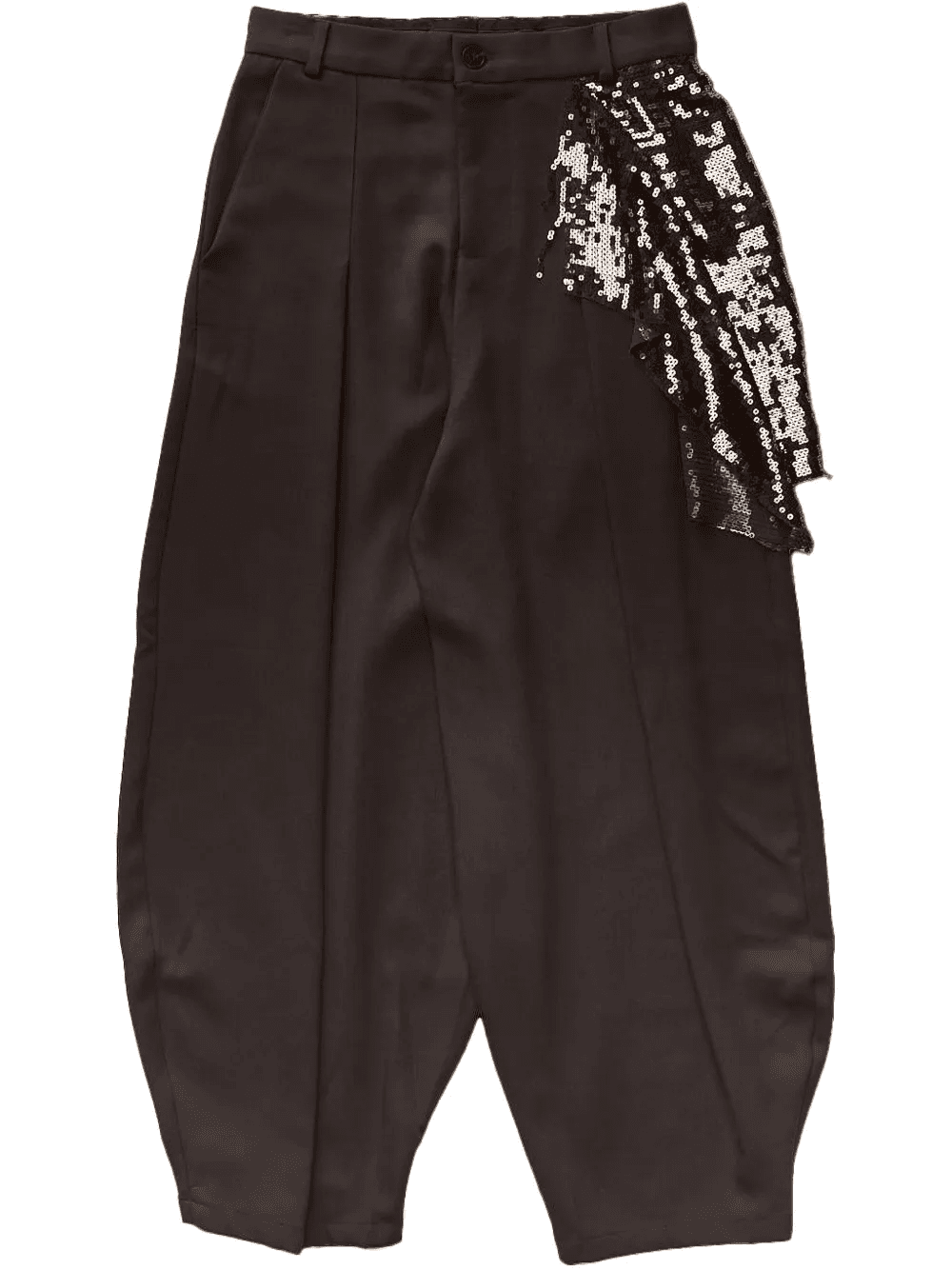 Kickout Drape "Brown" trousers - Image 1
