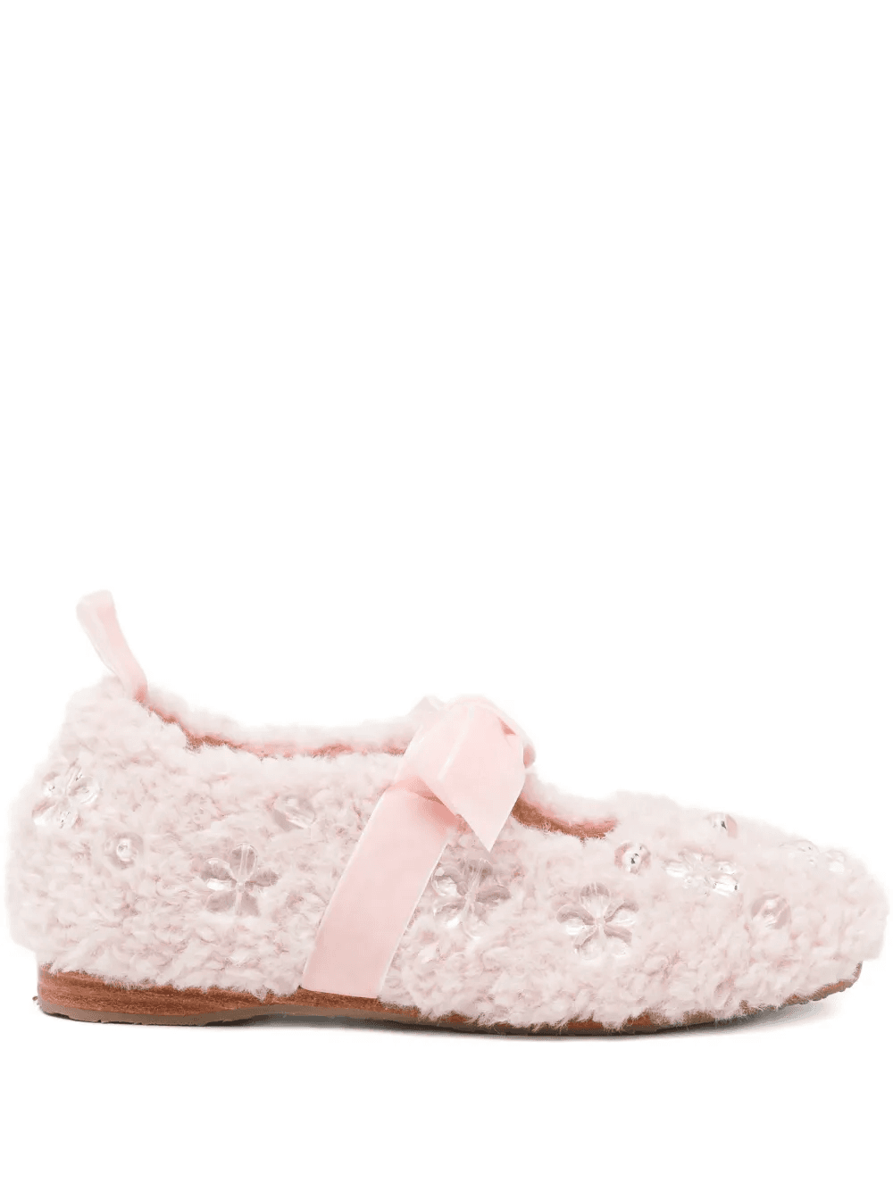 x Susan Fang furry ballet flats - Image 1