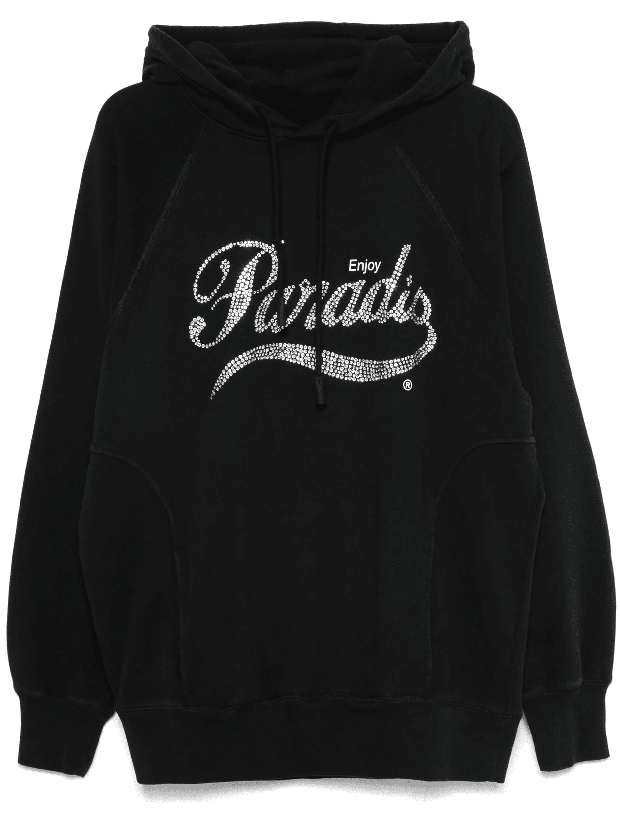 crystal-logo hoodie - Image 1