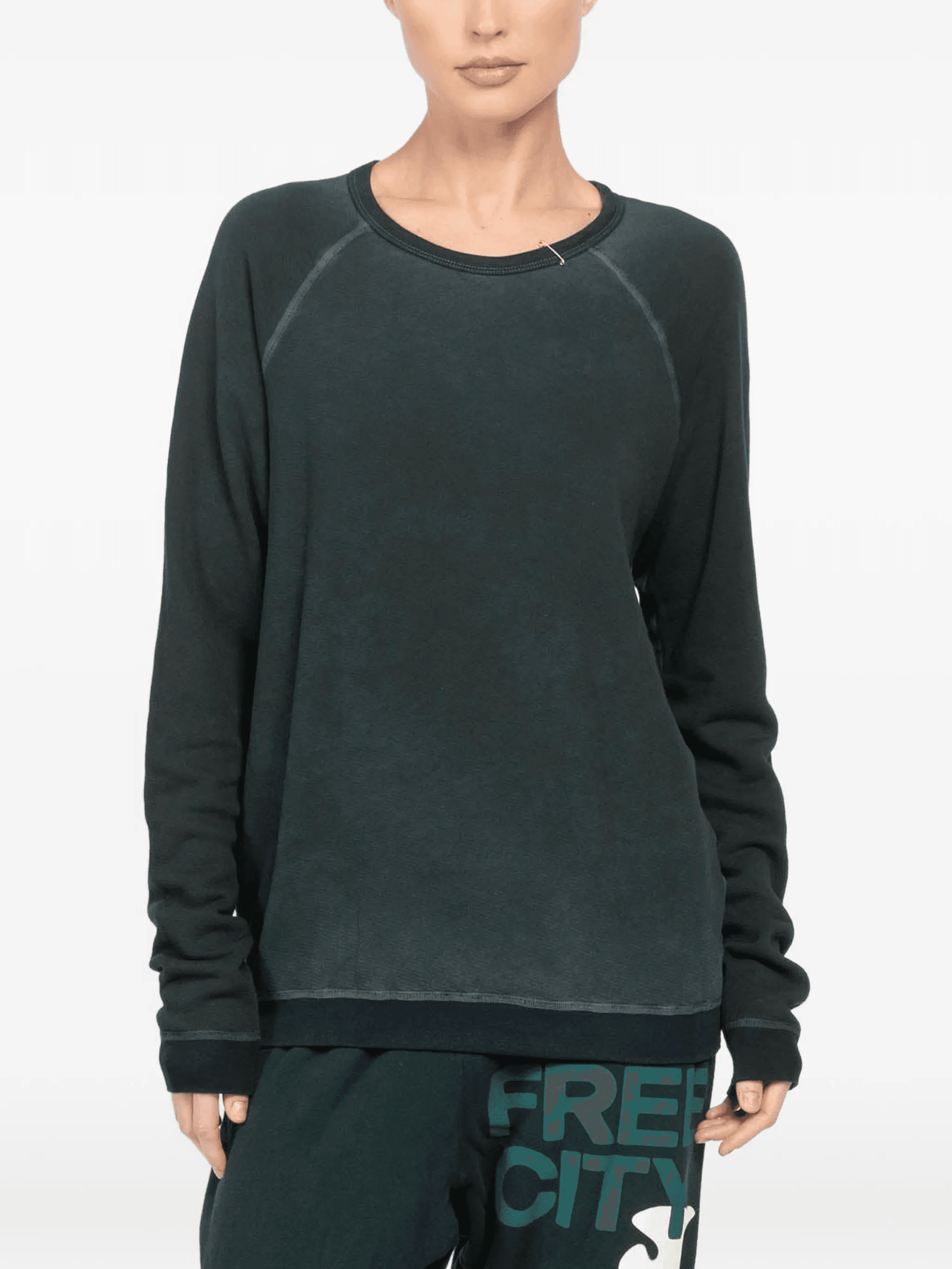 graphic long-sleeved T-shirt - Image 1