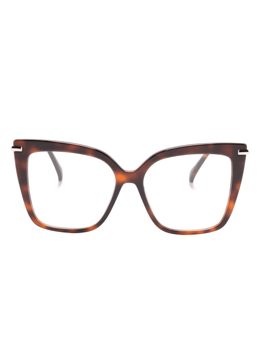 tortoiseshell cat-eye glasses - Image 1