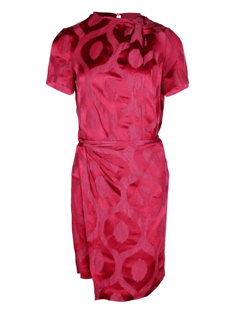 Servane jacquard-wrap mini dress - Image 1