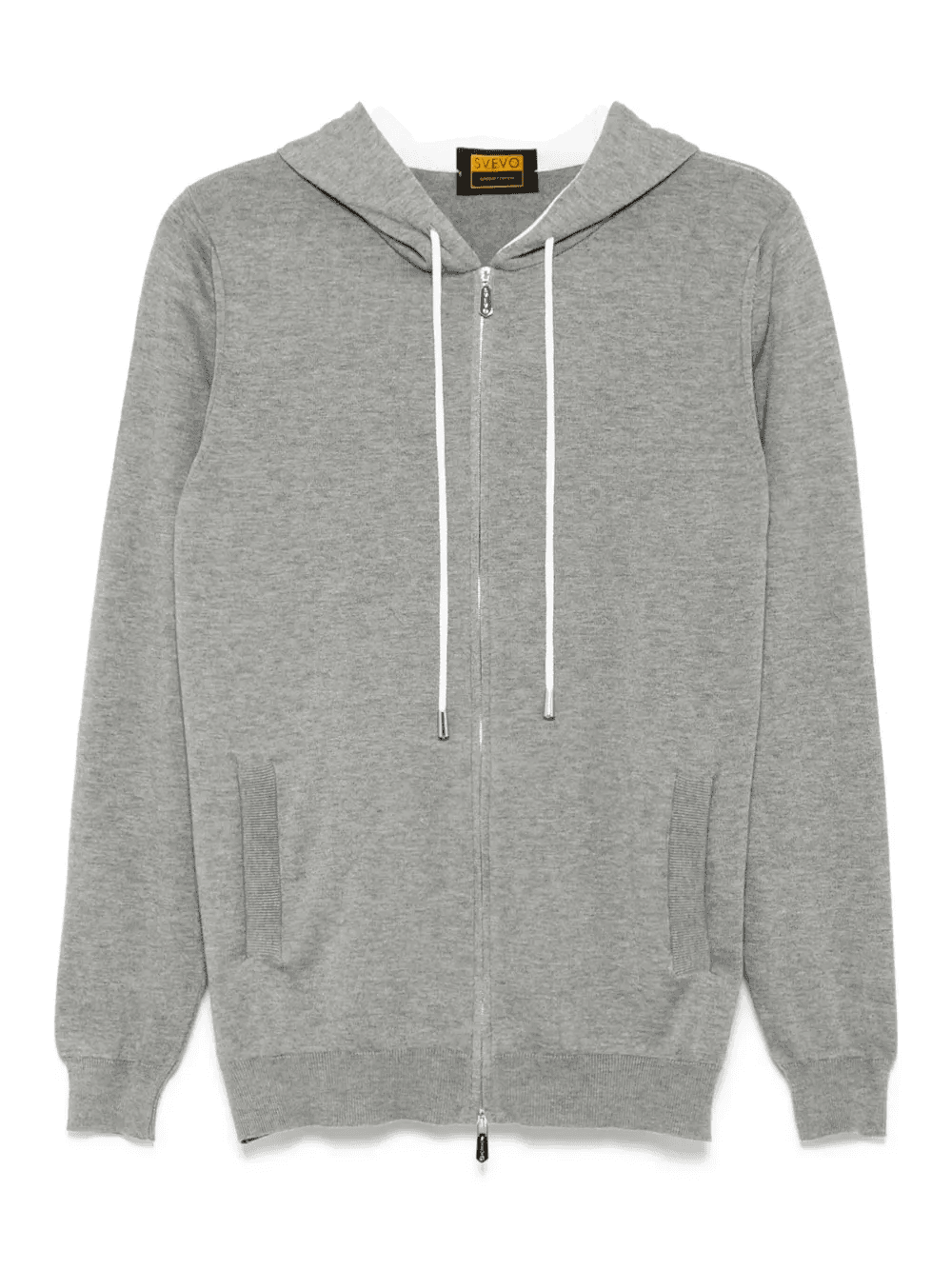 cotton zip up hoodie - Image 1