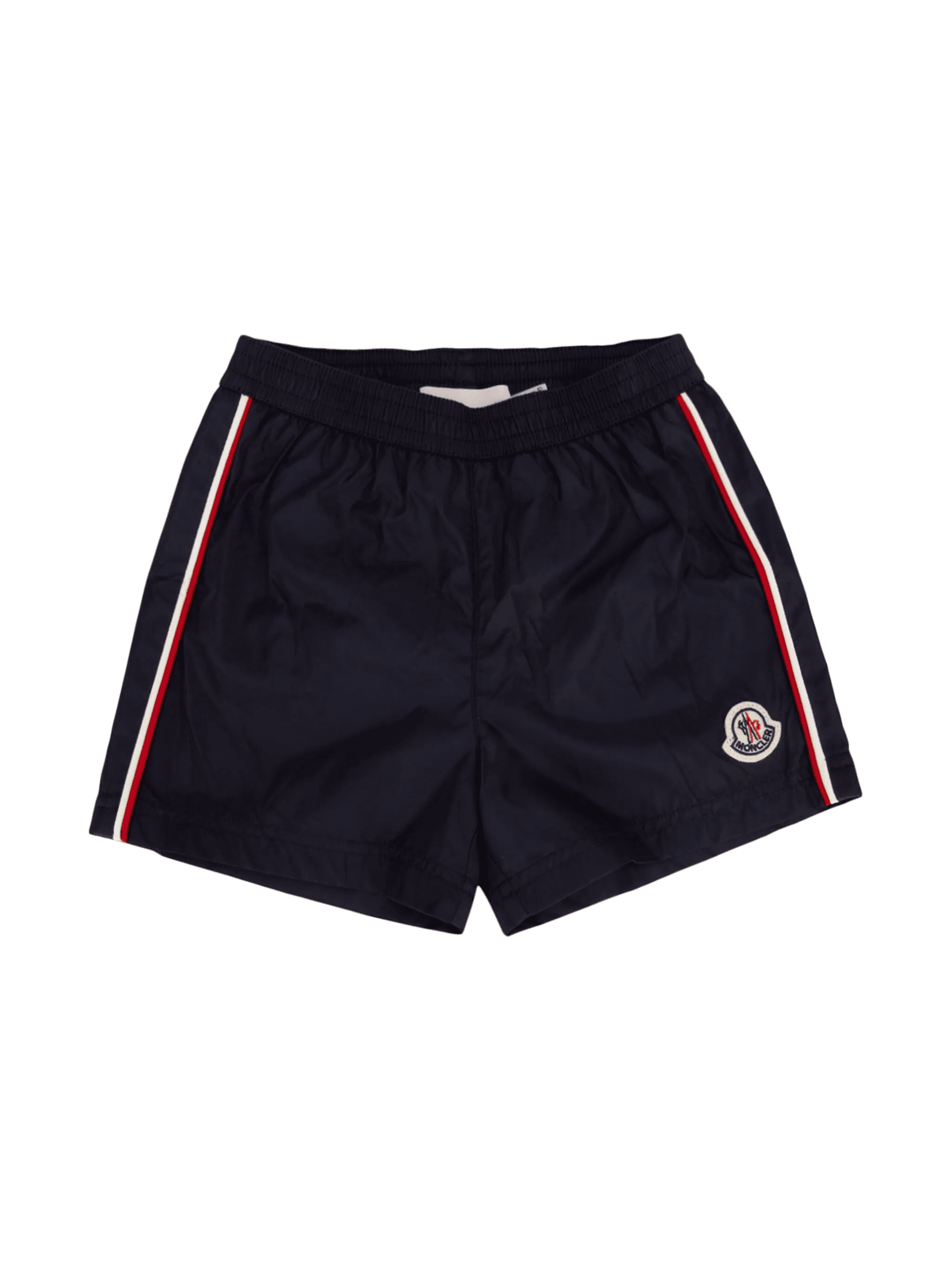 logo-patch swim shorts - Image 1
