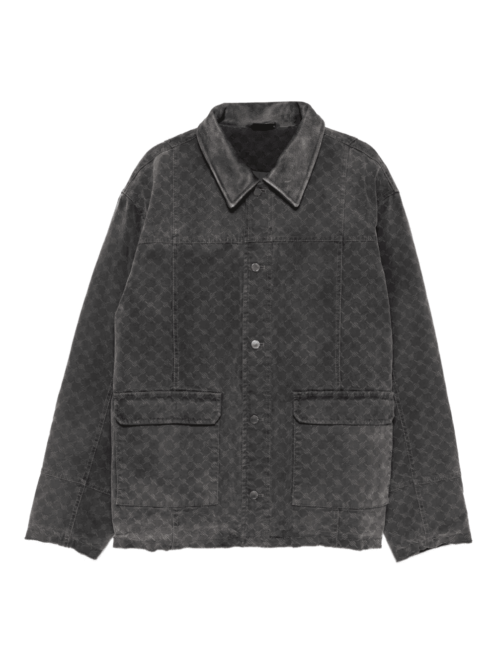 patterned pocket jacket - Image 1