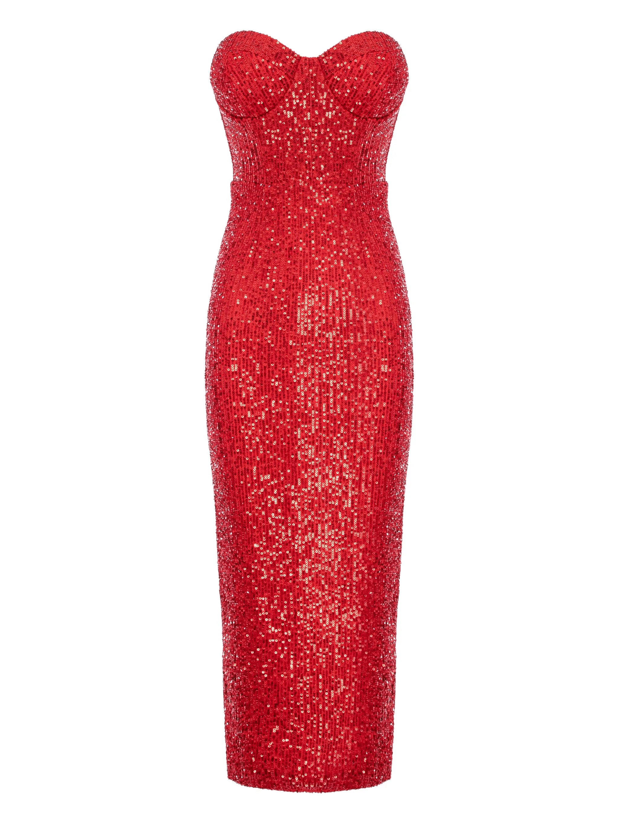 KARLIE sequin-embellishment midi dress - Image 1