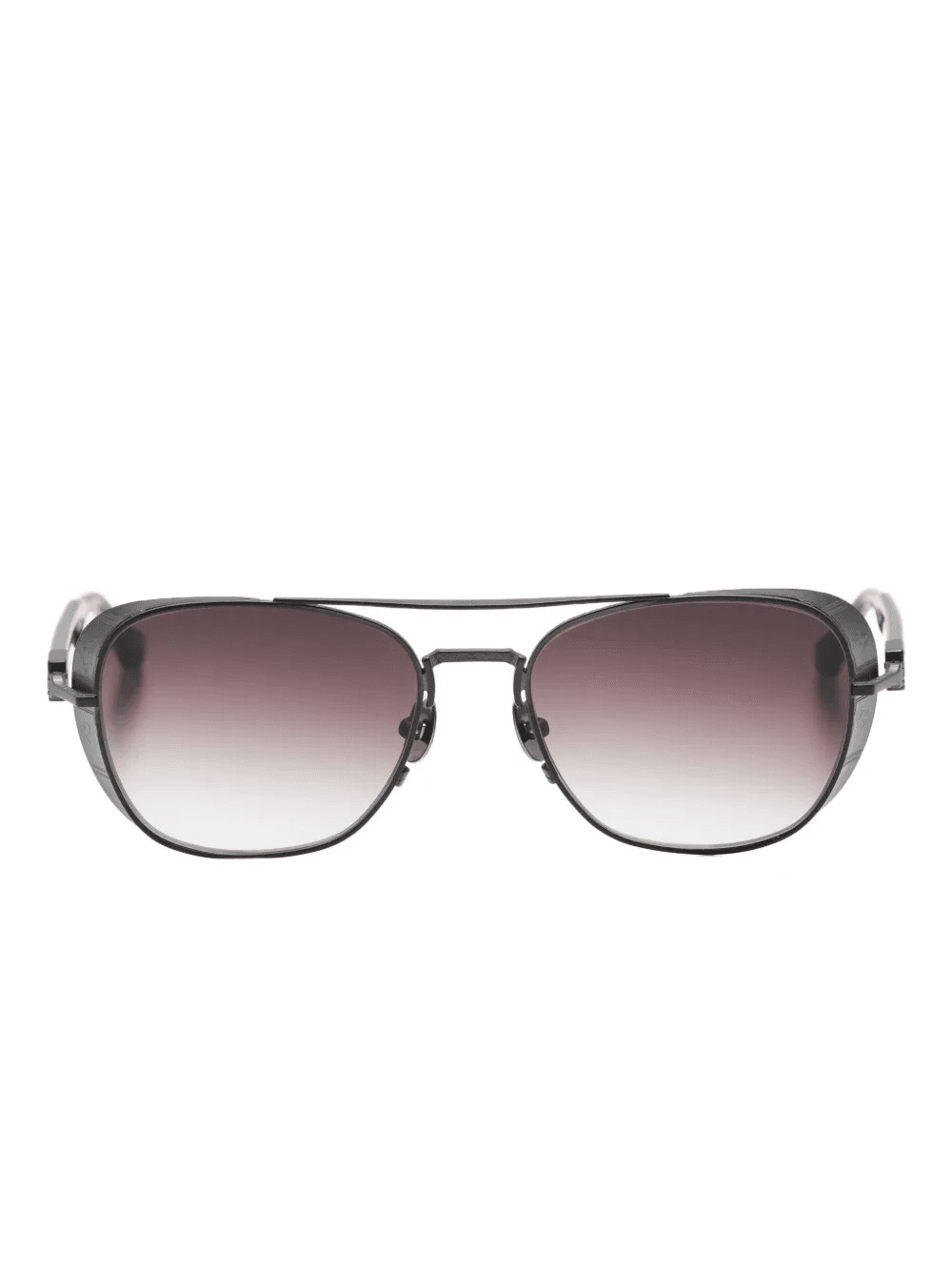 double-bridge gradient sunglasses - Image 1