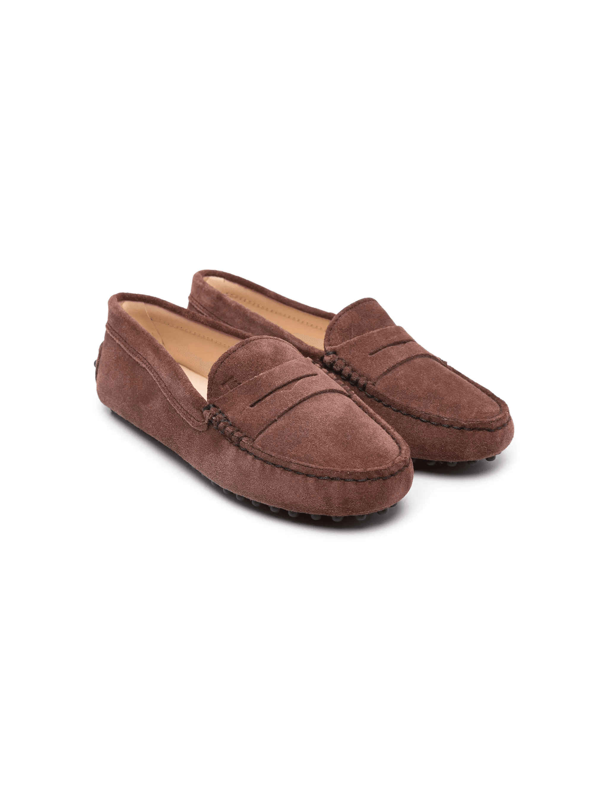 logo-debossed penny loafers - Image 1