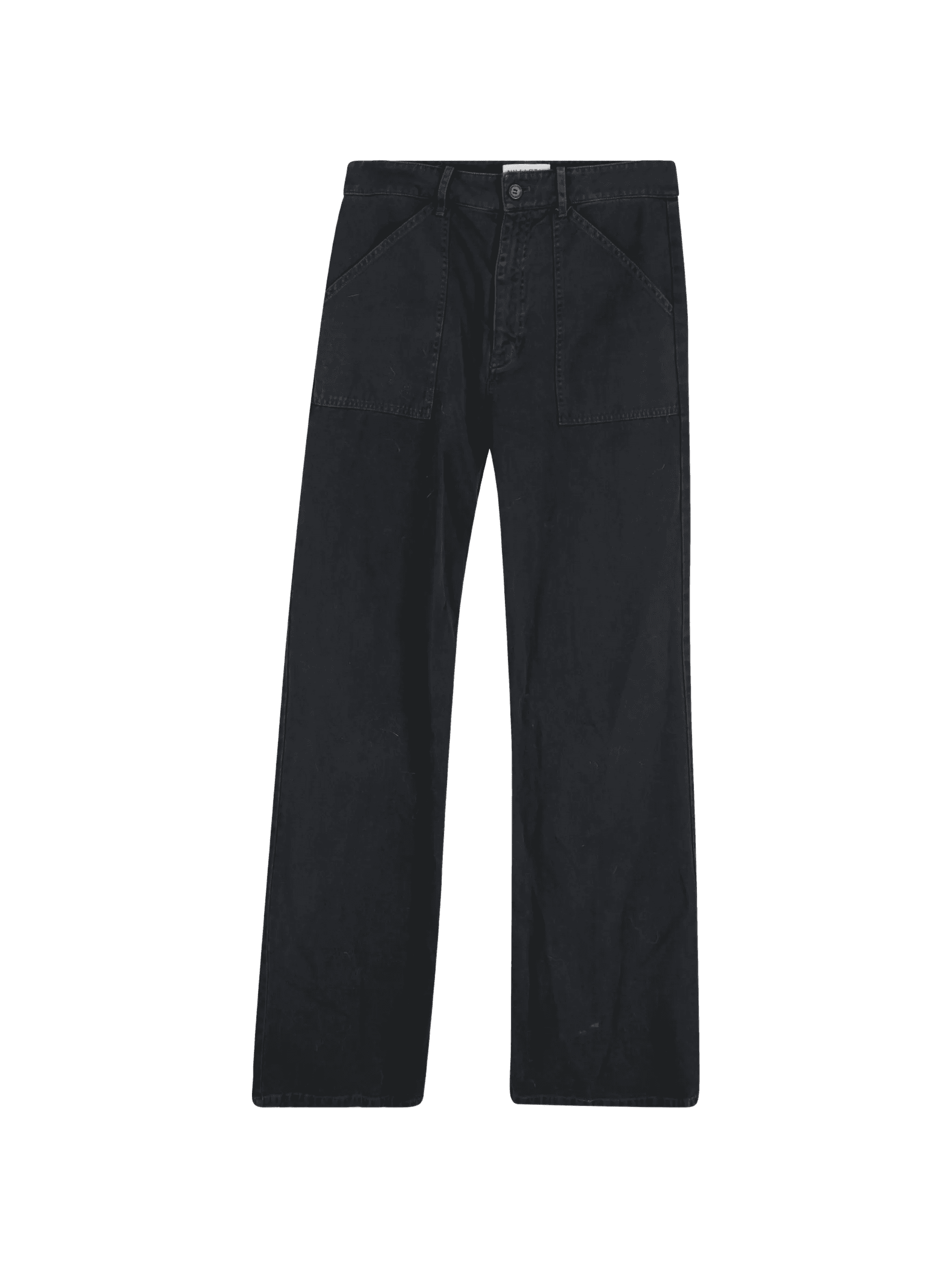 Quentin patch-pocket wide-leg jeans - Image 1