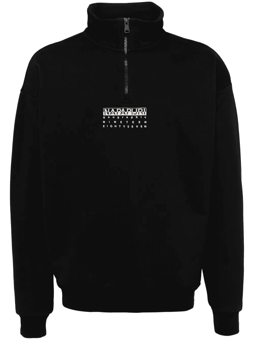 premium half-zip sweatshirt - Image 1