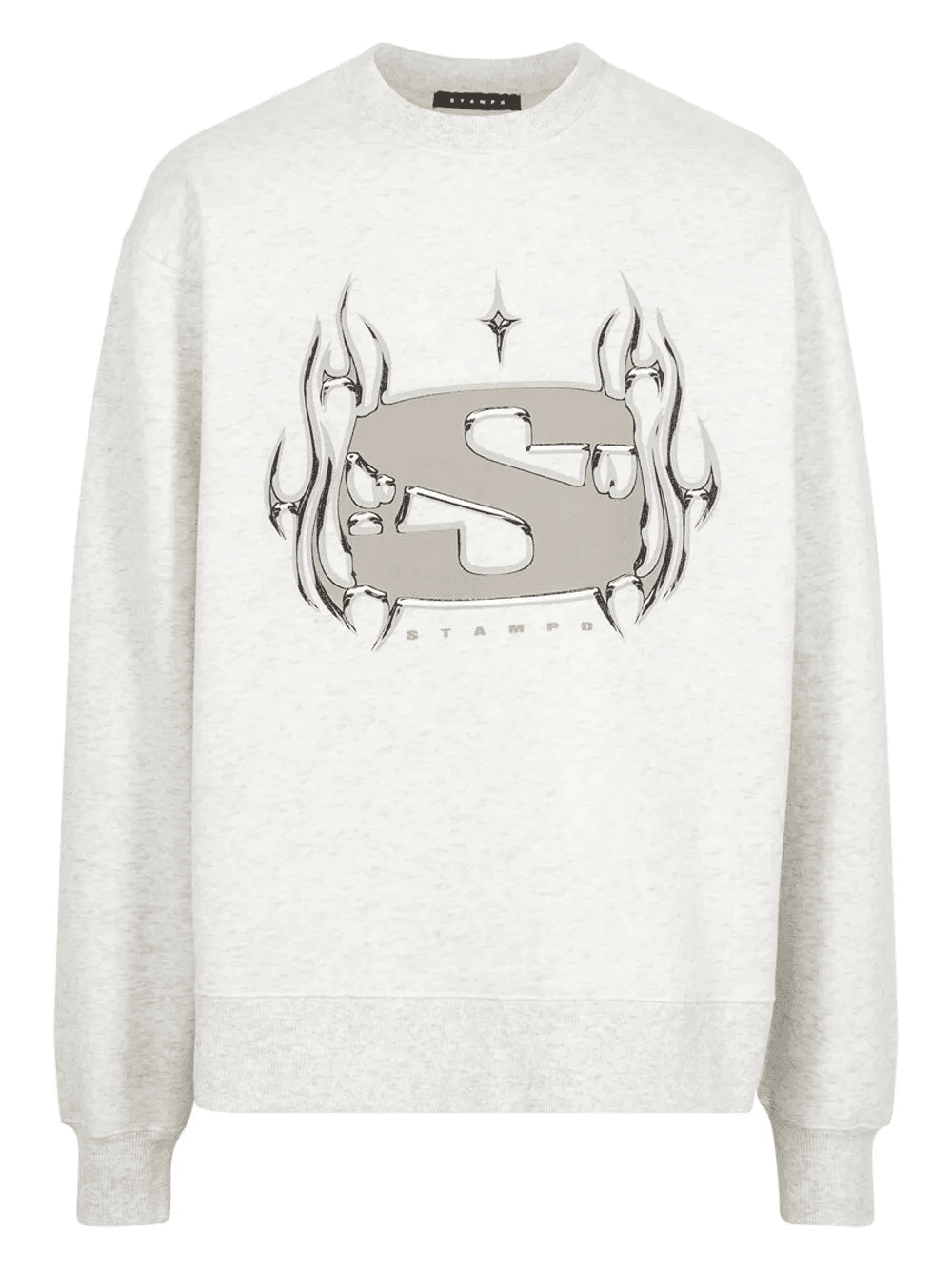 Chrome Flame crew-neck sweatshirt - Image 1