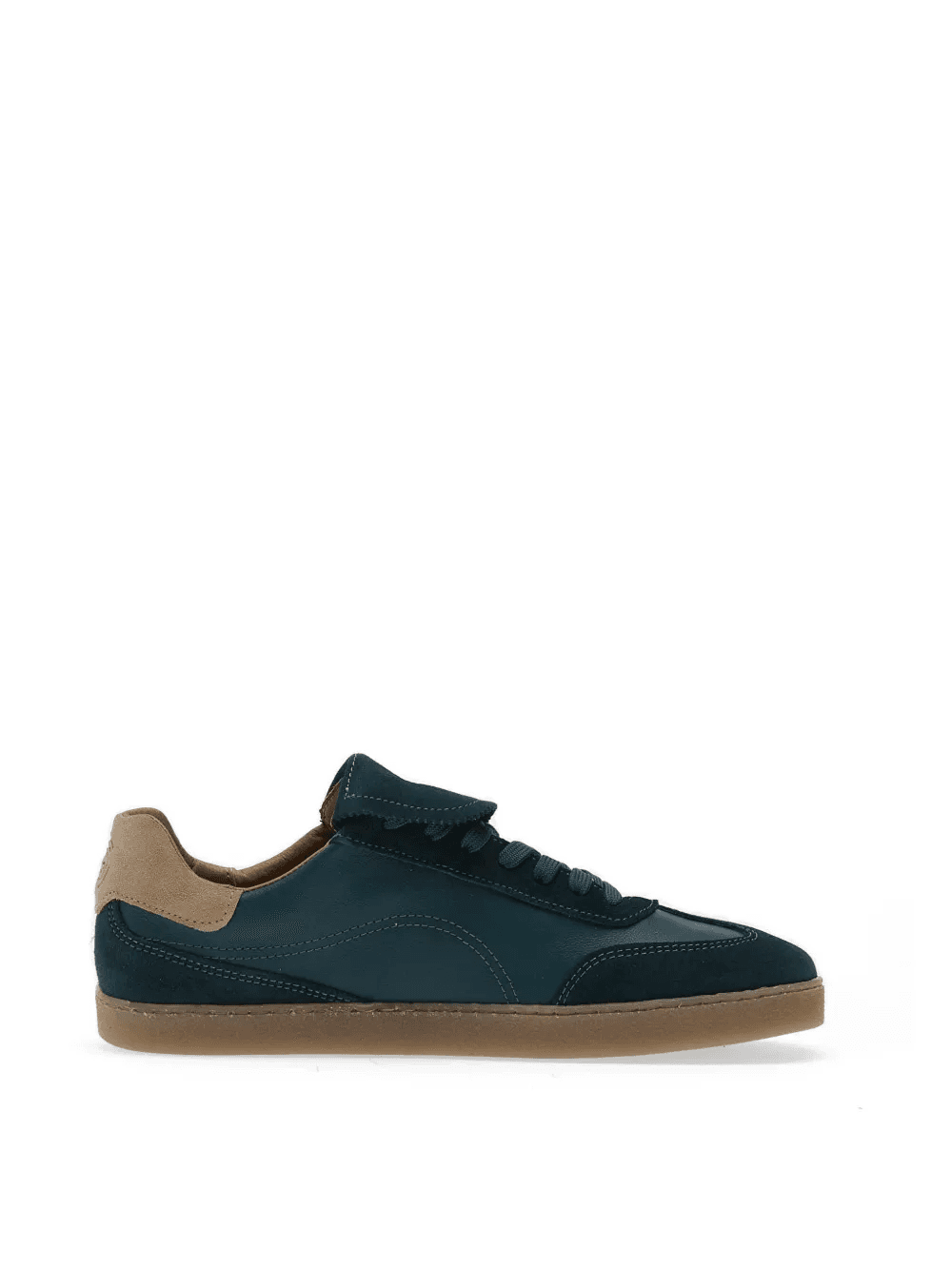 suede-panelled sneakers - Image 1