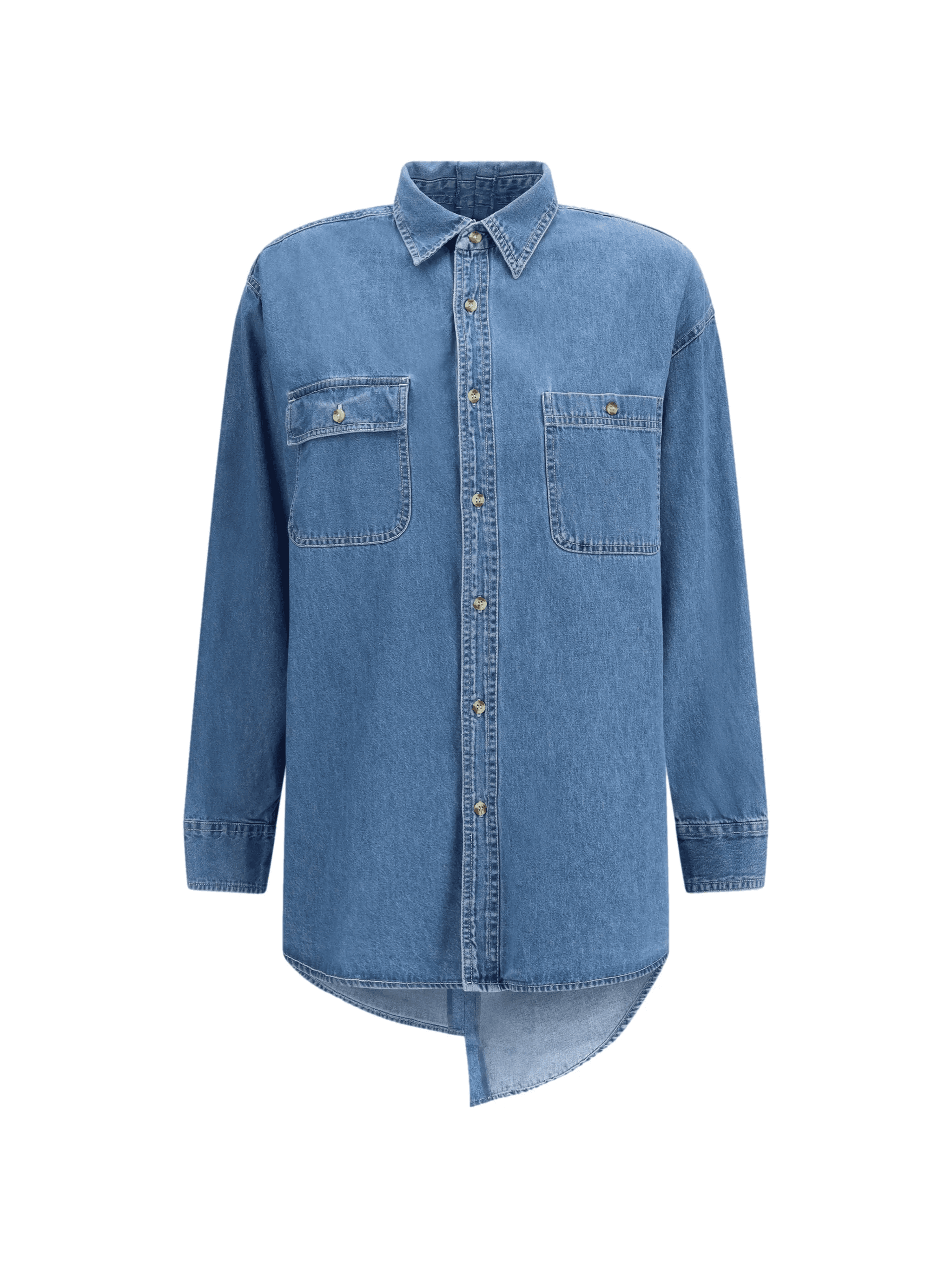 classic pocket denim shirt - Image 1