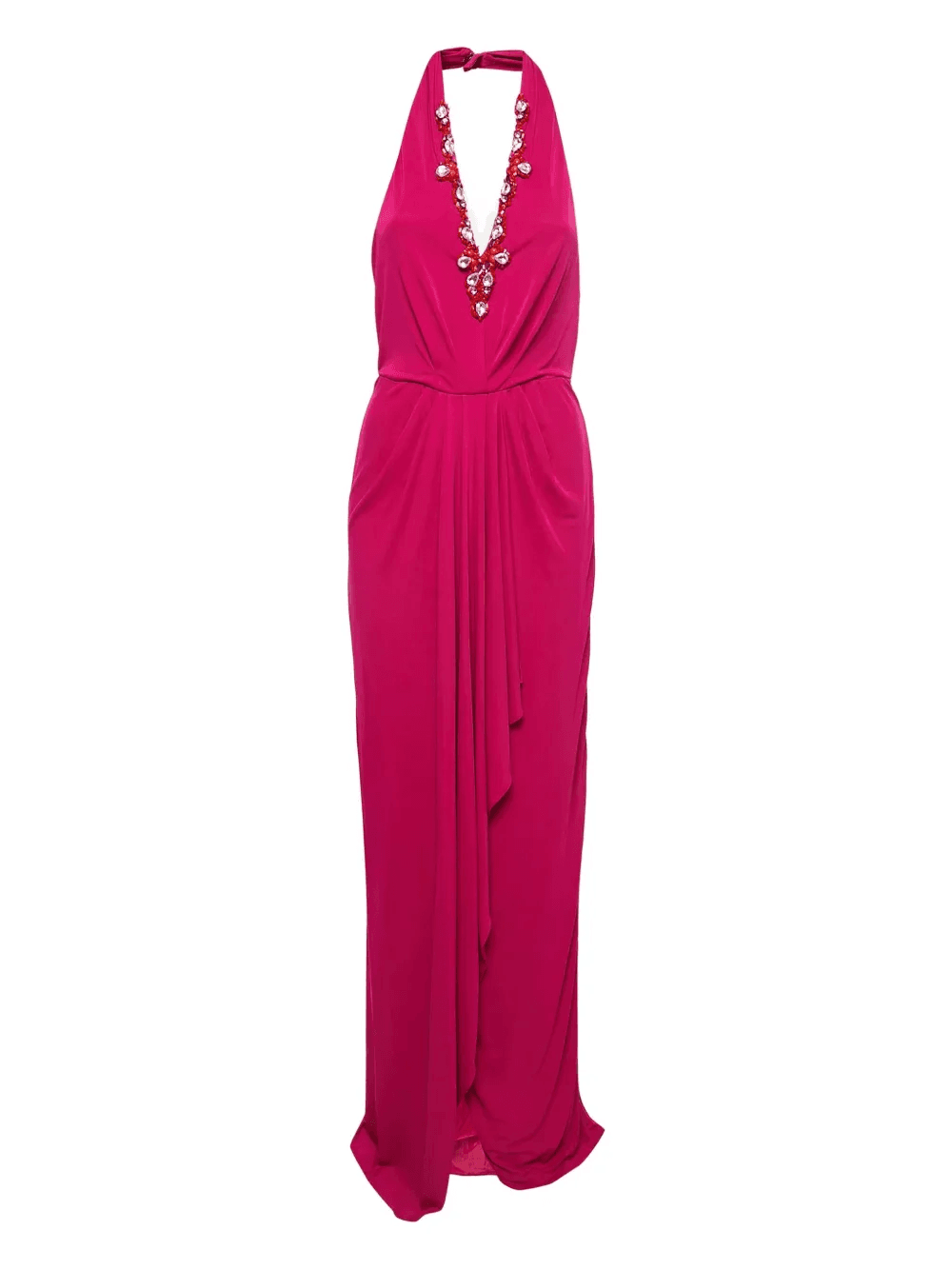 crystal-embellished maxi dress - Image 1