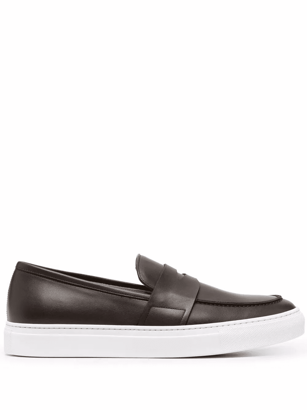 Alberto leather penny loafers - Image 1