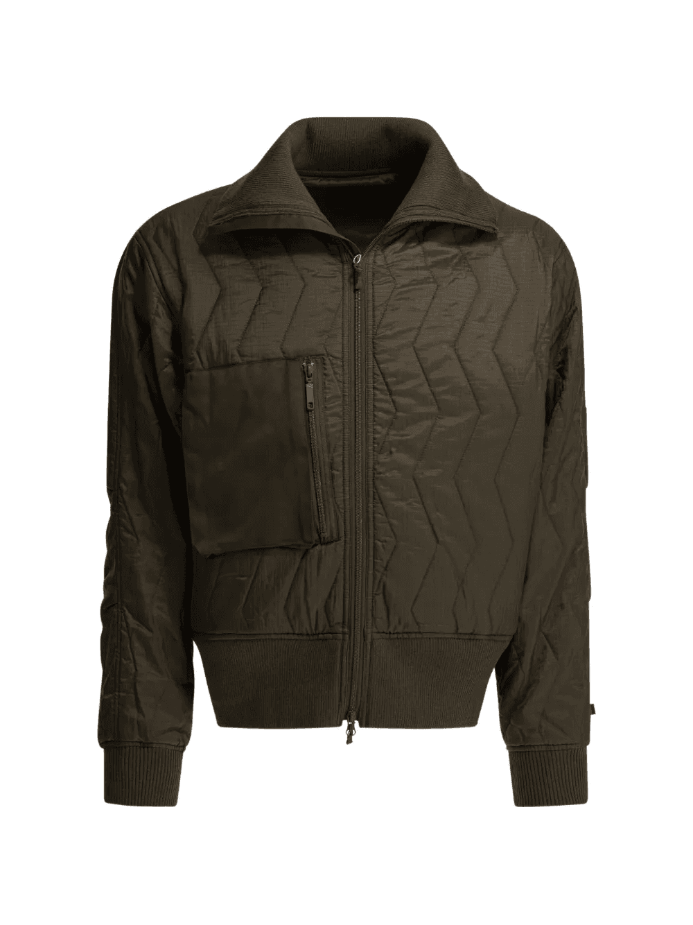 quilted bomber jacket - Image 1