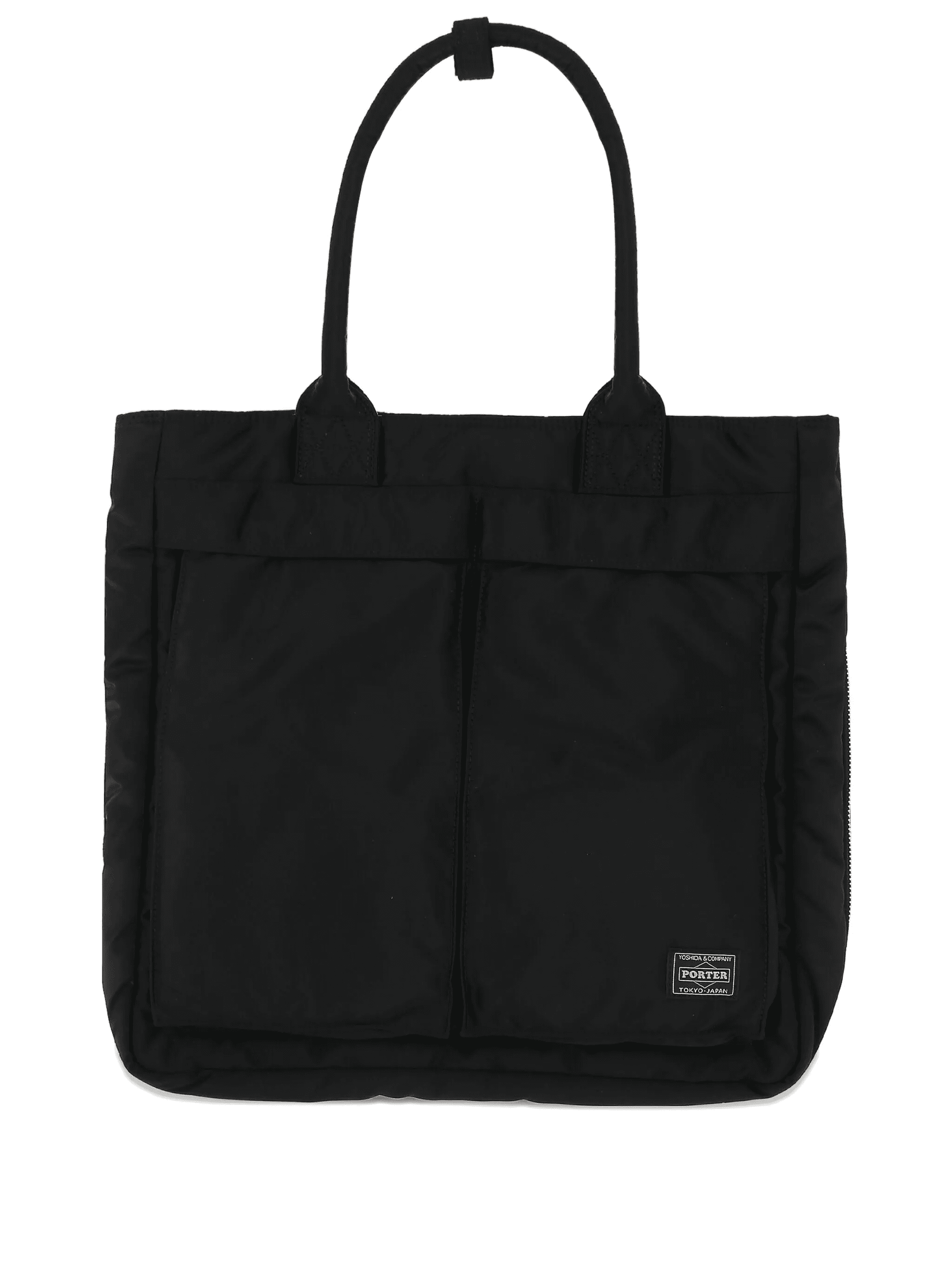 zip pocket tote bag - Image 1