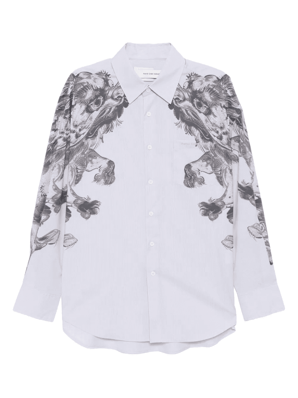 printed long-sleeves shirt - Image 1
