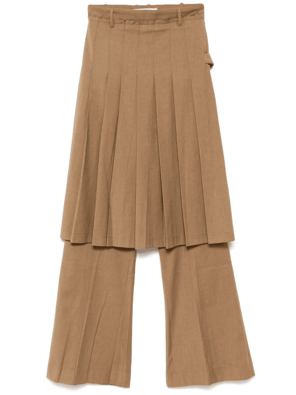 pleated skirt-trousers - Image 1