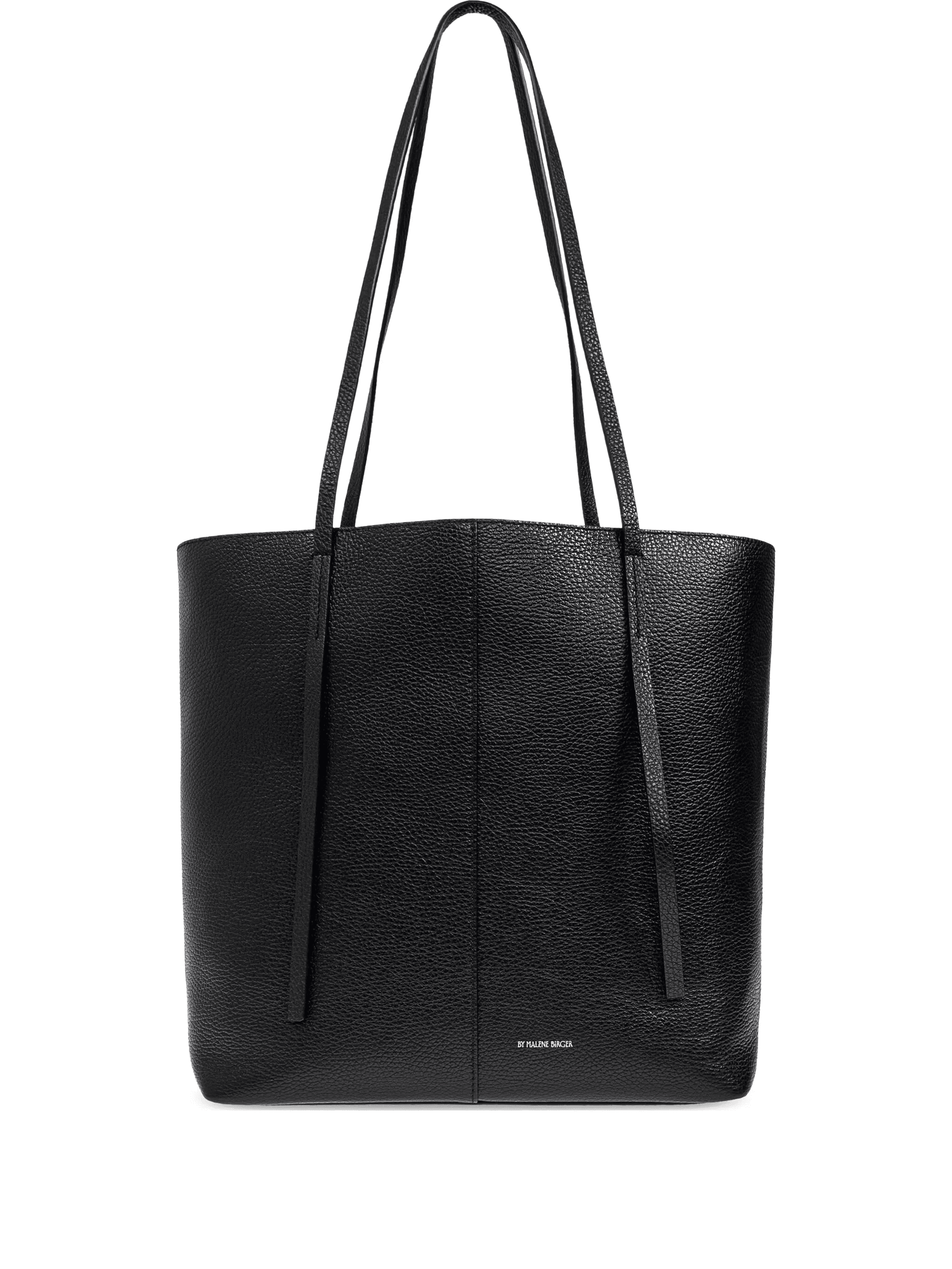 Edel textured leather tote bag - Image 1