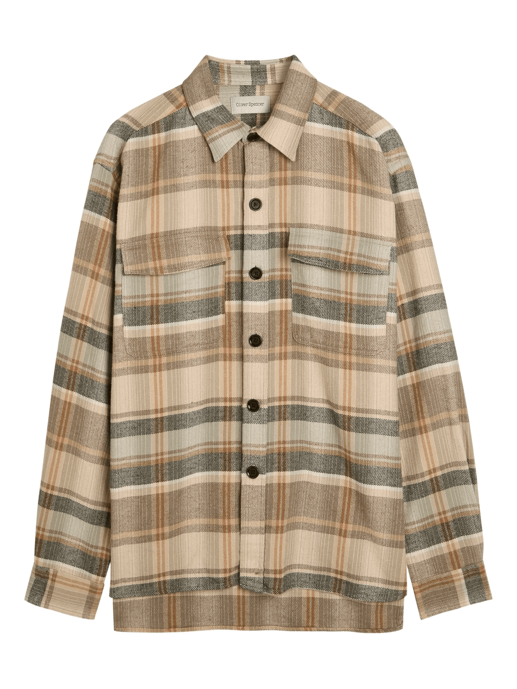 check-print shirt - Image 1