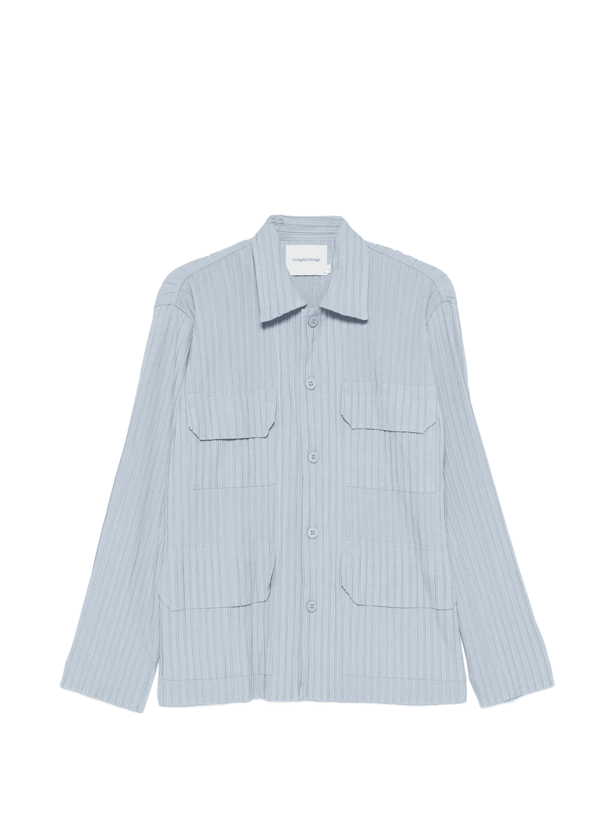 pleated pocket shirt - Image 1