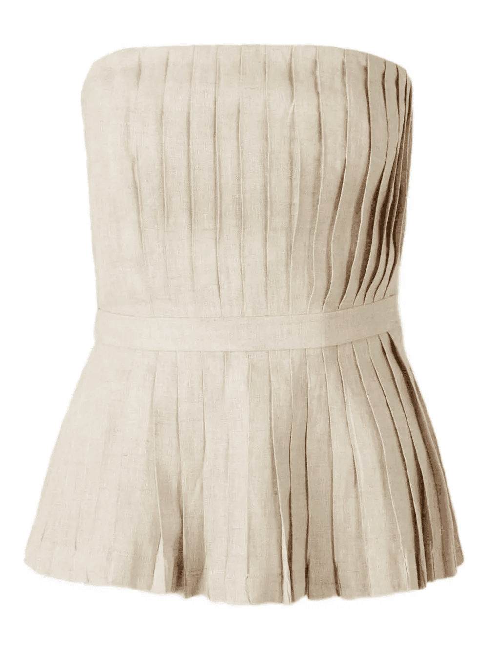 pleated charming top - Image 1