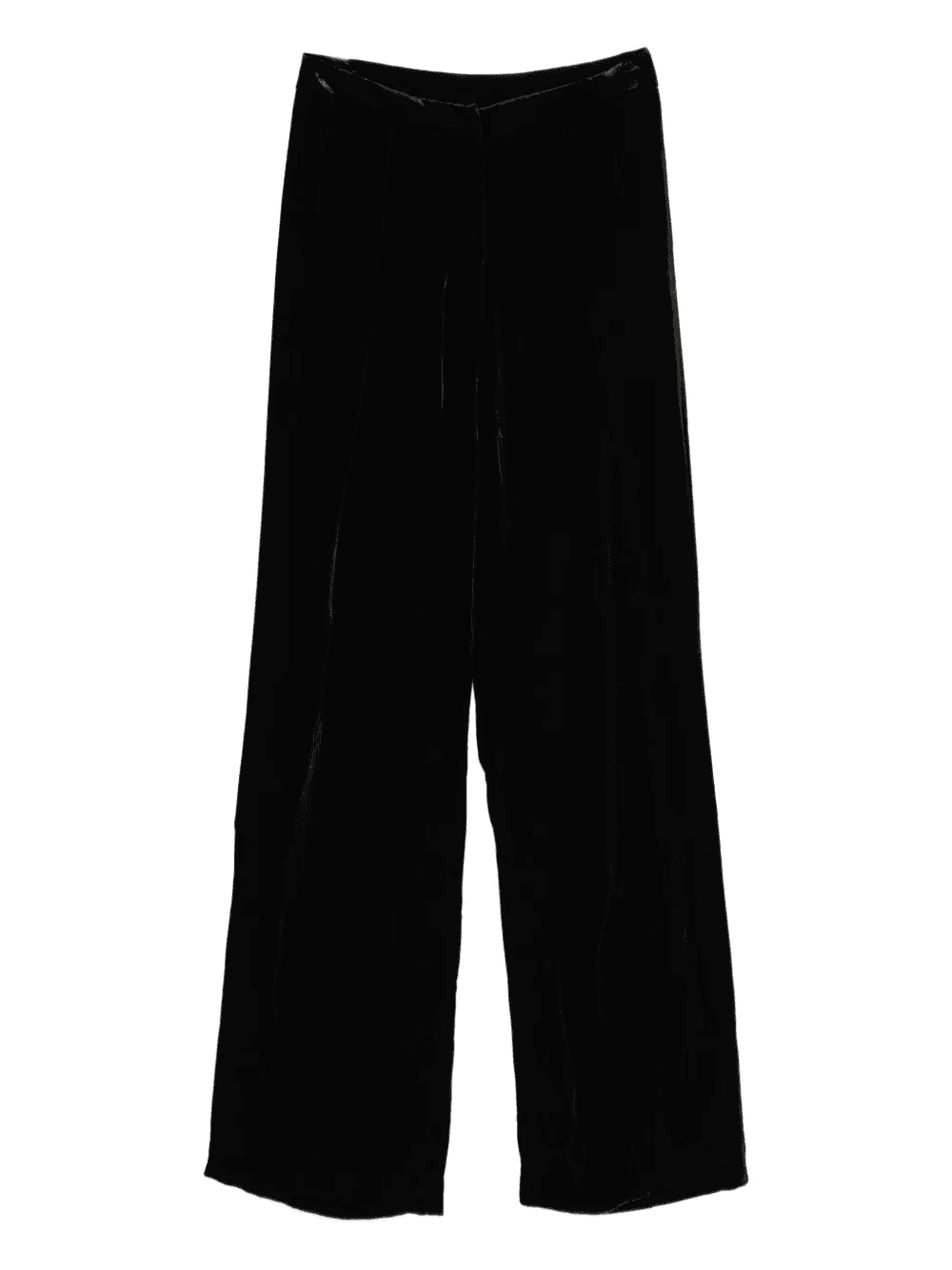 wide-leg velvet trousers - Image 1