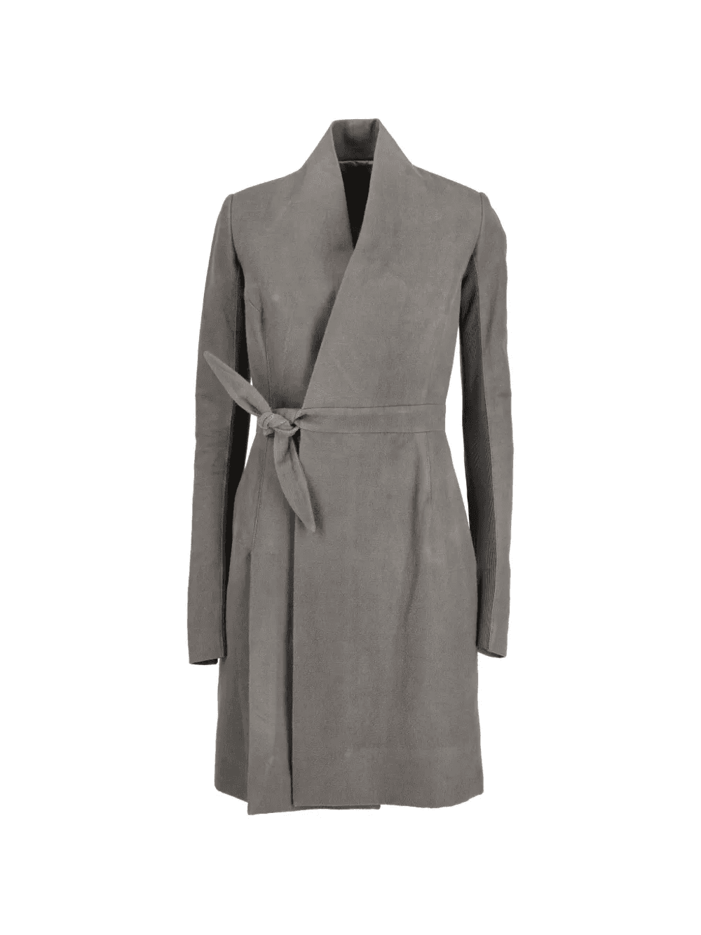2009 V-neck belted coat - Image 1
