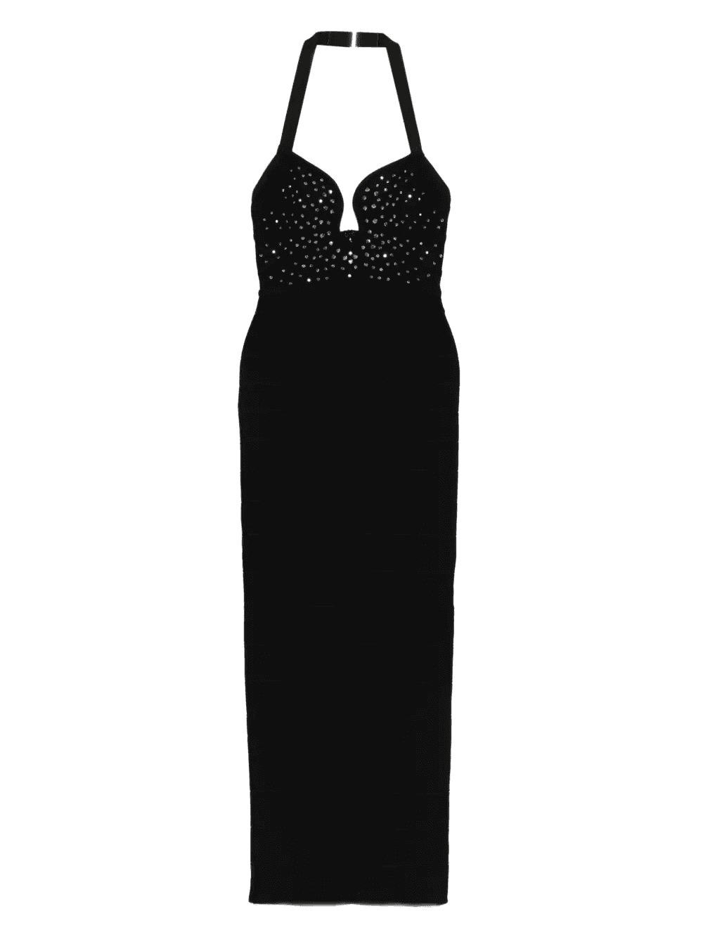 Reina Gown embellished halter-neck midi dress - Image 1