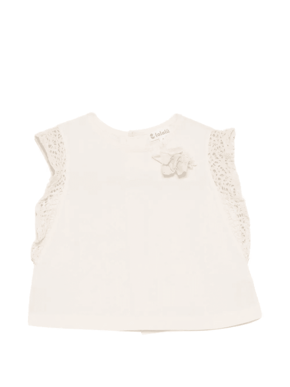 floral-appliqué blouse - Image 1