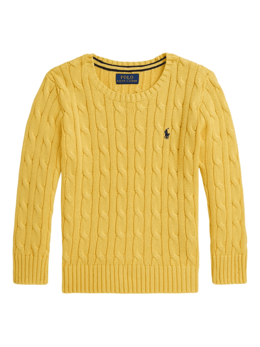 cable-knit cotton sweater - Image 1