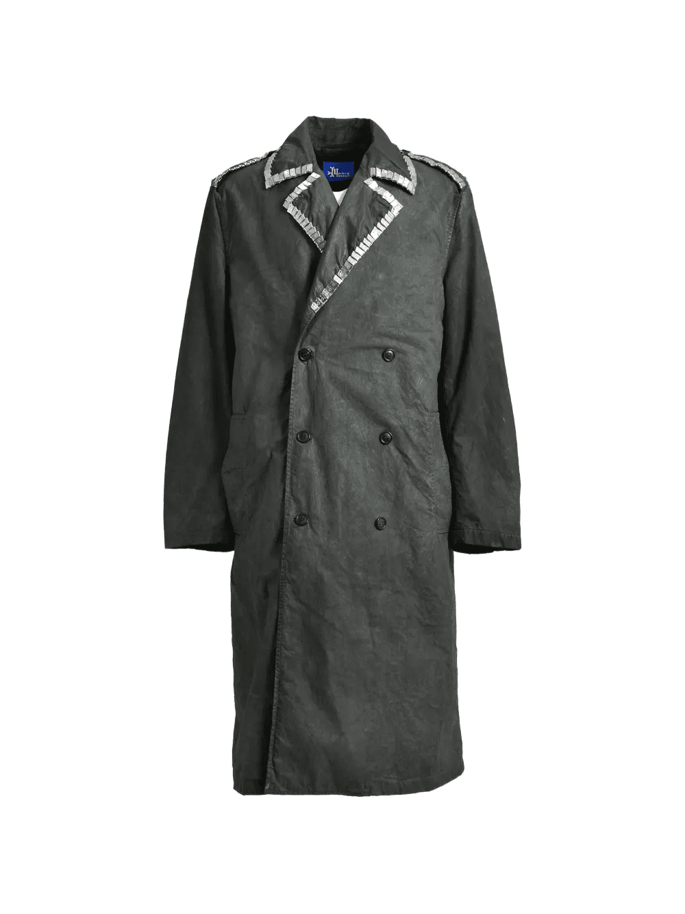 double-breasted coat - Image 1