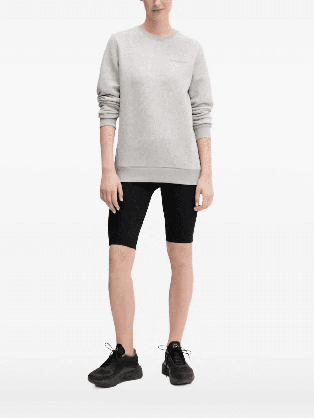 embroidered-logo sweatshirt - Image 1